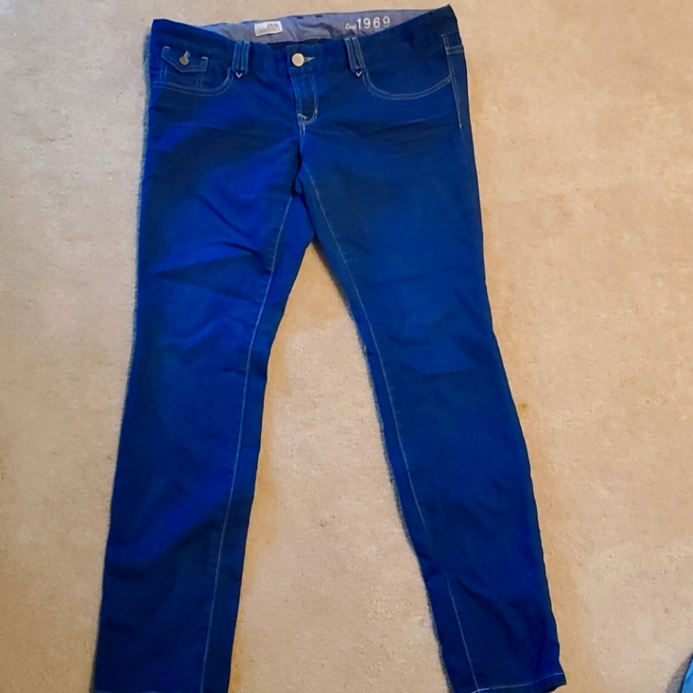 Gap maternity skinny jeans